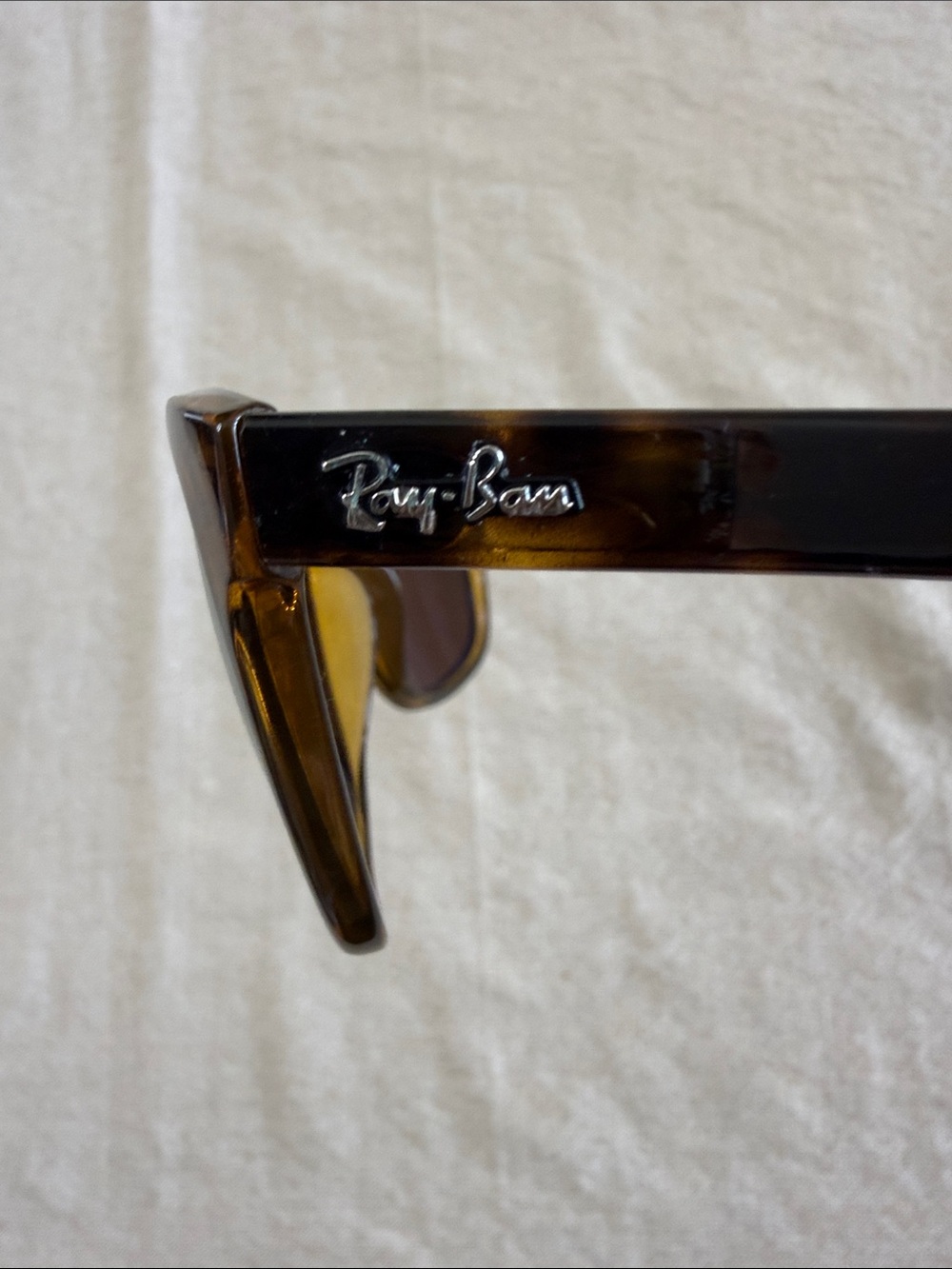 Ray-Ban RB4181 Polarized Tortoise Sunglasses Brown Lens Italy Unisex - Picture 10 of 16